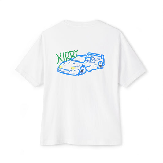 Unisex Boxy Tee with Car Design | Oversized Graphic T-Shirt | Casual Streetwear | Gift for Him/Her | Summer Essentials